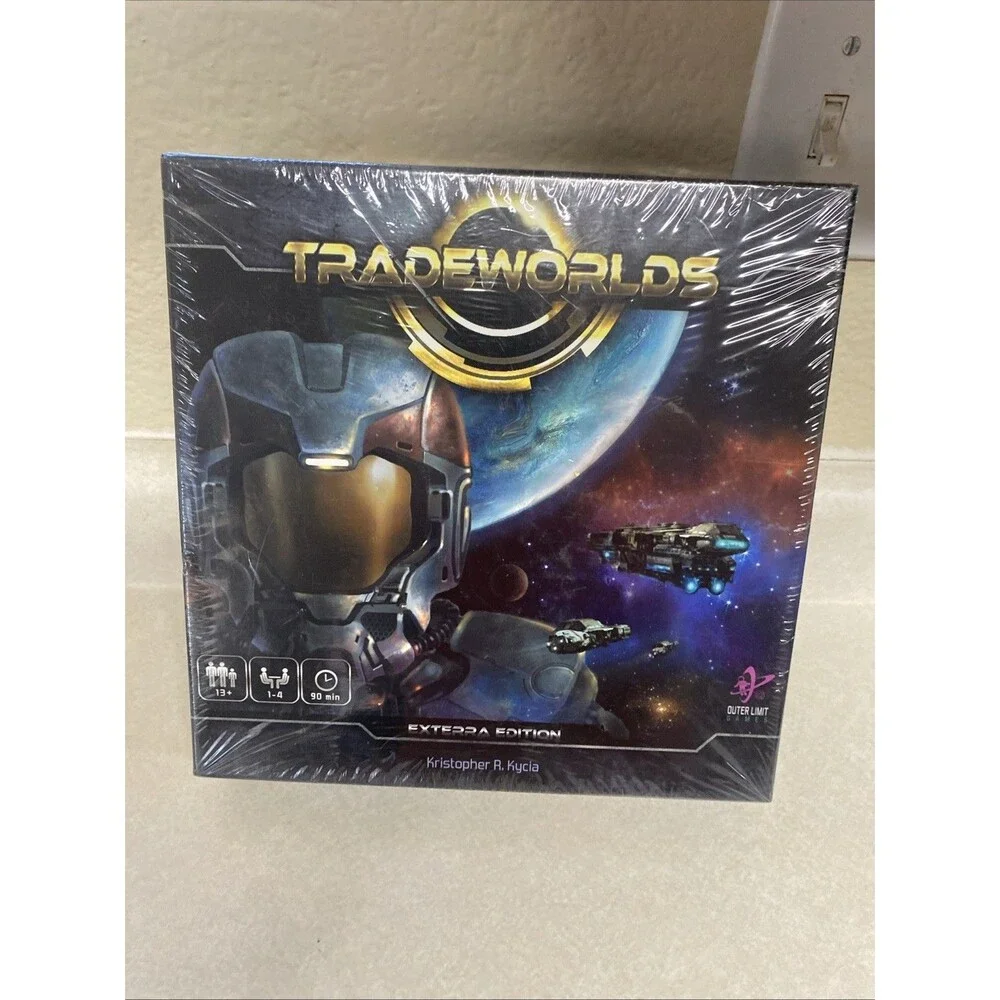 Tradeworlds Board Game Outer Limit Games Exterra Edition Kristopher R. Kycia
